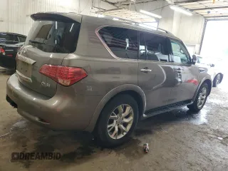 2013 Infiniti QX56 with VIN JN8AZ2NE8D9041539, listed as a Copart auction lot 62492425 with 236,892 mi miles and Clean title. Bid and sale history available at DreamBid. Image 3.