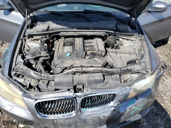 2011 BMW 3 Series 328i xDrive with VIN WBAPK5G54BNN30224, listed as a Copart auction lot 50314185 with 156,222 mi miles and Salvage Title. Bid and sale history available at carsss.com. Image 11.