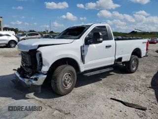 2024 Ford F-250 with VIN 1FTRF2BA7RED11710, listed as a Copart auction lot 49985615 with 17,297 mi miles and Non repairable. Bid and sale history available at DreamBid. Image 1.