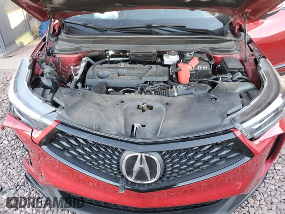 2022 Acura RDX w/A-Spec Package with VIN 5J8TC1H68NL001486, listed as a Copart auction lot 88672595 with 39,543 mi miles and Salvage Title. Bid and sale history available at carsss.com. Image 14.