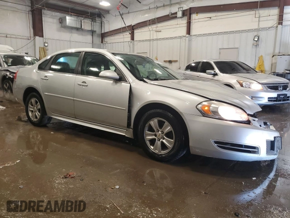 2013 Chevrolet Impala LS with VIN 2G1WF5E39D1266094, listed as a Copart auction lot 42056015 with 63,803 mi miles and Non Repairable. Bid and sale history available at DreamBid. Image 4.