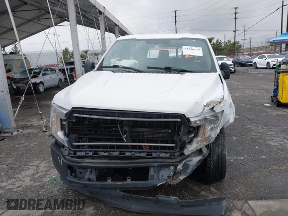 2018 Ford F-150 XL with VIN 1FTMF1CBXJKC83791, listed as a IAAI auction lot 41796119 with 196,611 mi miles. Bid and sale history available at carsss.com. Image 13.