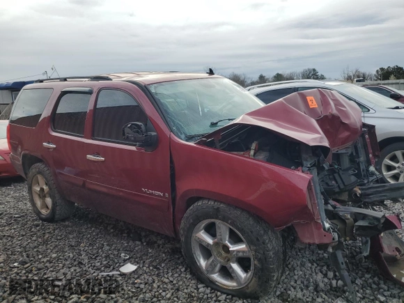 2007 GMC Yukon SLT with VIN 1GKFK13097R236775, listed as a Copart auction lot 46860725 with Not Provided miles and Salvage Title. Bid and sale history available at carsss.com. Image 4.
