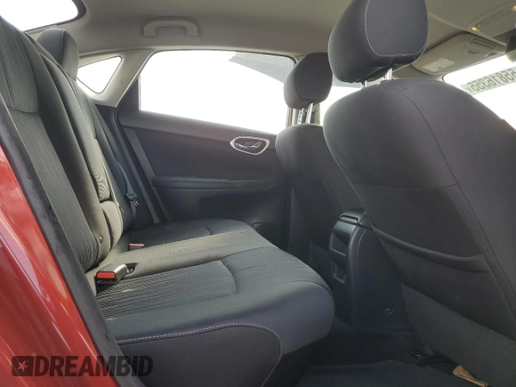 2017 Nissan Sentra SV z VIN 3N1AB7AP3HY263719, wystawiony jako Copart lot #55816355 z przebiegiem 124 585 mil mil oraz Szkoda całkowita • Salvage title. Historia ofert i sprzedaży dostępna na DreamBid. Obrazek 10.