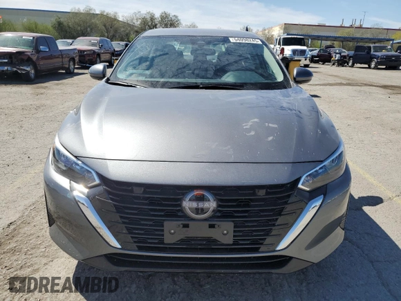 2024 Nissan Sentra SV with VIN 3N1AB8CVXRY322672, listed as a Copart auction lot 54098245 with 5,276 mi miles and Salvage title. Bid and sale history available at DreamBid. Image 5.