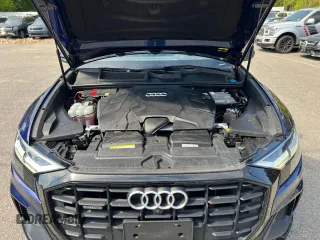 2019 Audi Q8 Premium Plus z VIN WA1EVAF10KD010837, wystawiony jako Copart lot #57176455 z przebiegiem 129 283 mil mil oraz Tytuł czysty. Historia ofert i sprzedaży dostępna na DreamBid. Obrazek 8.