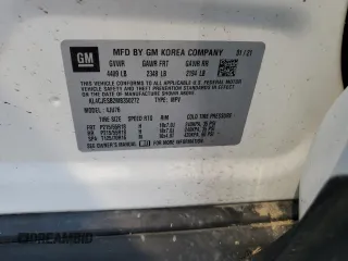 2021 Buick Encore Preferred with VIN KL4CJESB2MB350272, listed as a Copart auction lot 70293844 with 36,623 mi miles and Salvage Title. Bid and sale history available at carsss.com. Image 14.