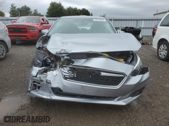 2018 Subaru Impreza with VIN 4S3GTAE67J3709114, listed as a Copart auction lot 72412834 with 49,570 mi miles and Salvage title. Bid and sale history available at DreamBid. Image 5.