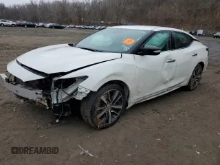 2019 Nissan Maxima SL z VIN 1N4AA6AV5KC374156, wystawiony jako Copart lot #80379813 z przebiegiem Nie podano mil oraz Szkoda całkowita • Salvage title. Historia ofert i sprzedaży dostępna na DreamBid. Obrazek 1.