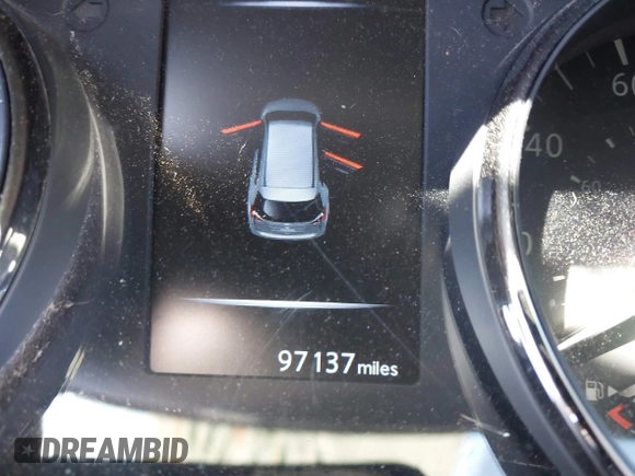 2017 Nissan Rogue S with VIN KNMAT2MT3HP599832, listed as a IAAI auction lot 41813270 with 97,137 mi miles. Bid and sale history available at carsss.com. Image 15.