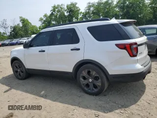 2018 Ford Explorer Sport z VIN 1FM5K8GTXJGA40833, wystawiony jako Copart lot #60527975 z przebiegiem 123 544 mil mil oraz Szkoda całkowita • Salvage title. Historia ofert i sprzedaży dostępna na DreamBid. Obrazek 2.