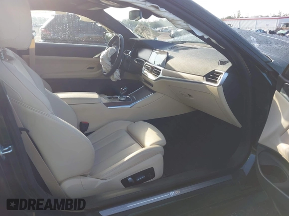 2021 BMW 4 Series 430i with VIN WBA53AP07MCG68388, listed as a IAAI auction lot 42198914 with 14,024 mi miles and . Bid and sale history available at DreamBid. Image 5.