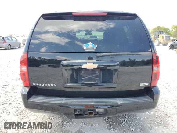 2011 Chevrolet Suburban LT with VIN 1GNSKJE30BR381527, listed as a Copart auction lot 53714225 with 185,820 mi miles and Salvage Title. Bid and sale history available at carsss.com. Image 6.