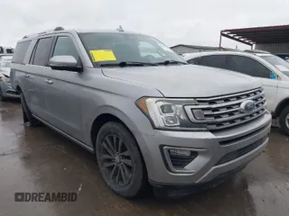 2020 Ford Expedition Max Limited with VIN 1FMJK1KT5LEA12580, listed as a IAAI auction lot 41407724 with 96,259 mi miles and . Bid and sale history available at DreamBid. Image 1.