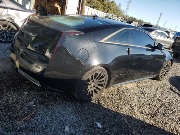2012 Cadillac CTS Coupe with VIN 1G6DA1E32C0117688, listed as a Copart auction lot 42563095 with 130,352 mi miles and Clean Title. Bid and sale history available at carsss.com. Image 3.