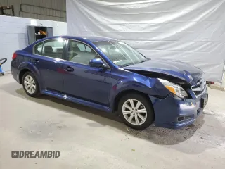 2011 Subaru Legacy Premium with VIN 4S3BMBC69B3249360, listed as a Copart auction lot 57490905 with 81,122 mi miles and Salvage title. Bid and sale history available at DreamBid. Image 4.