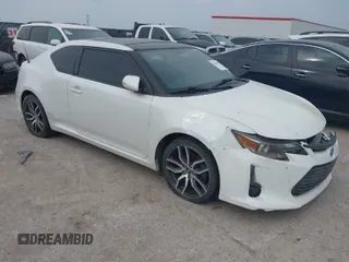 2016 Scion tC with VIN JTKJF5C75GJ016412, listed as a IAAI auction lot 42068497 with 1 mi miles. Bid and sale history available at carsss.com. Image 1.