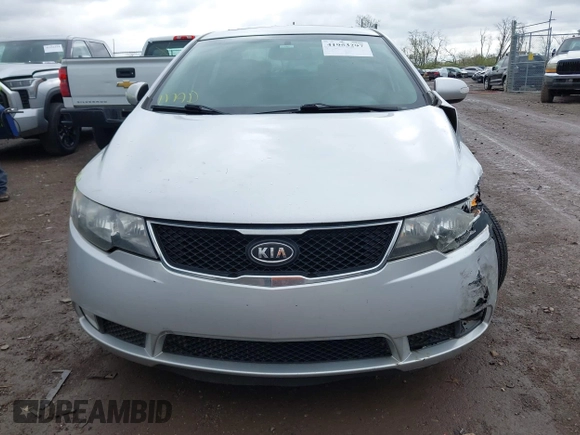 2010 Kia Forte SX with VIN KNAFW4A39A5230517, listed as a IAAI auction lot 41953297 with 154,711 mi miles. Bid and sale history available at carsss.com. Image 13.