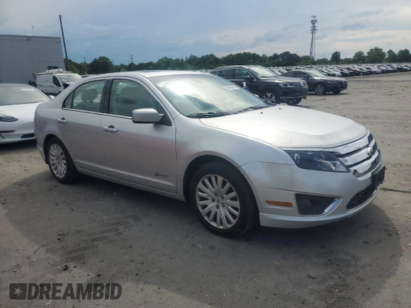2011 Ford Fusion Hybrid with VIN 3FADP0L37BR301652, listed as a Copart auction lot 55696495 with 152,677 mi miles and Salvage title. Bid and sale history available at DreamBid. Image 4.