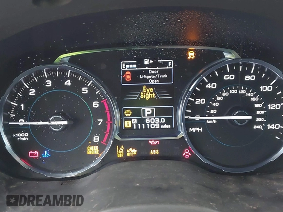 2018 Subaru Forester Premium with VIN JF2SJAGC0JH611355, listed as a IAAI auction lot 42062683 with 111,109 mi miles. Bid and sale history available at carsss.com. Image 7.