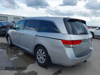 2014 Honda Odyssey EX-L with VIN 5FNRL5H60EB058753, listed as a IAAI auction lot 42595221 with 194,995 mi miles and . Bid and sale history available at DreamBid. Image 3.