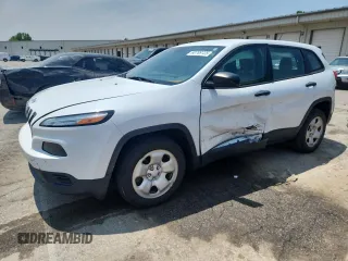 2015 Jeep Cherokee Sport with VIN 1C4PJLAB9FW669130, listed as a Copart auction lot 60789725 with 152,955 mi miles and Salvage title. Bid and sale history available at DreamBid. Image 1.
