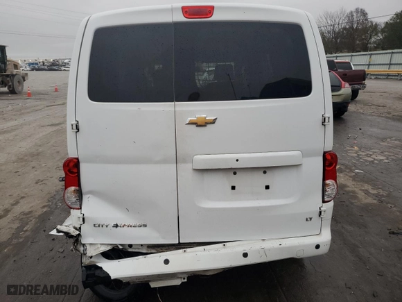 2017 Chevrolet City Express Cargo Van LT with VIN 3N63M0ZN4HK701996, listed as a Copart auction lot 79884614 with 147,257 mi miles and Salvage Title. Bid and sale history available at carsss.com. Image 6.