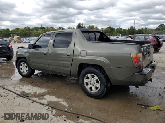 2006 Honda Ridgeline RTS with VIN 2HJYK16476H540345, listed as a Copart auction lot 71647014 with 258,089 mi miles and Non Repairable. Bid and sale history available at carsss.com. Image 2.