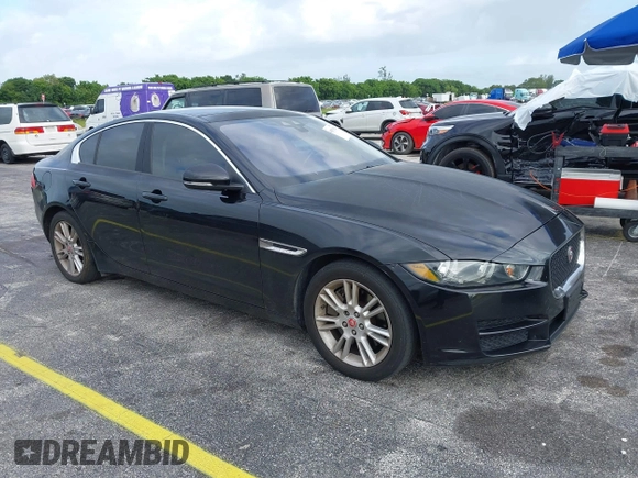 2017 Jaguar XE 25t Premium with VIN SAJAD4BG4HA956227, listed as a IAAI auction lot 40573821 with 152,395 mi miles. Bid and sale history available at carsss.com. Image 1.