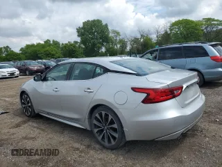2016 Nissan Maxima SL with VIN 1N4AA6AP3GC376285, listed as a Copart auction lot 58375815 with 116,722 mi miles and Salvage title. Bid and sale history available at DreamBid. Image 2.