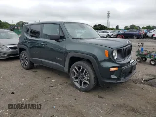 2021 Jeep Renegade Sport с VIN ZACNJDAB7MPM95563, выставлен на аукционе Copart как лот 56203725 с пробегом 34 716 миль миль и Списание • Salvage title. История ставок и продаж доступна на DreamBid. Изображение 4.