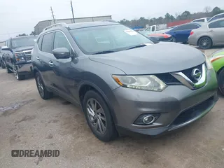 2015 Nissan Rogue SL with VIN 5N1AT2MT9FC875950, listed as a IAAI auction lot 41621949 with 107,605 mi miles. Bid and sale history available at carsss.com. Image 1.