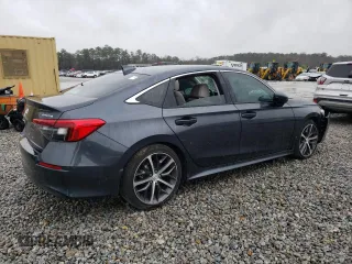 2024 Honda Civic Sedan Touring with VIN 2HGFE1F97RH329697, listed as a Copart auction lot 47434715 with 9,533 mi miles and Salvage Title. Bid and sale history available at carsss.com. Image 3.