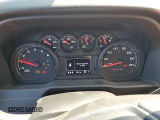 2024 Chevrolet Silverado 1500 with VIN 1GB4WLE76RF379785, listed as a Copart auction lot 50185465 with 3,851 mi miles and Salvage Title. Bid and sale history available at DreamBid. Image 9.