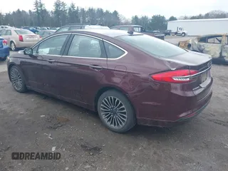 2017 Ford Fusion SE with VIN 3FA6P0HD5HR268475, listed as a IAAI auction lot 41933929 with 27,047 mi miles. Bid and sale history available at carsss.com. Image 3.