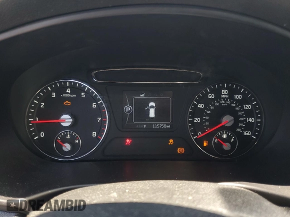 2017 Kia Sorento LX with VIN 5XYPGDA33HG192983, listed as a Copart auction lot 61721335 with 115,758 mi miles and Salvage title. Bid and sale history available at DreamBid. Image 9.