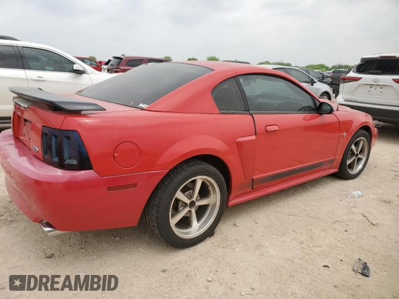 2003 Ford Mustang Premium Mach 1 with VIN 1FAFP42R23F400240, listed as a Copart auction lot 51310935 with 146,585 mi miles and Salvage title. Bid and sale history available at DreamBid. Image 3.