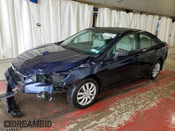 2020 Subaru Impreza with VIN 4S3GKAB61L3614851, listed as a Copart auction lot 52774055 with 23,546 mi miles and Salvage title. Bid and sale history available at DreamBid. Image 1.