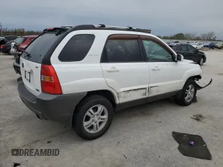 2005 Kia Sportage LX with VIN KNDJF723057125954, listed as a Copart auction lot 79454554 with 179,811 mi miles and Salvage Title. Bid and sale history available at carsss.com. Image 3.