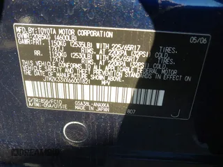 2006 Toyota RAV4 with VIN JTMZK33VX66001821, listed as a IAAI auction lot 41337881 with 189,949 mi miles. Bid and sale history available at carsss.com. Image 9.