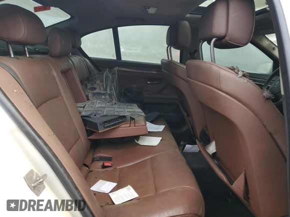 2012 BMW 5 Series 528i xDrive with VIN WBAXH5C58CDW04403, listed as a Copart auction lot 47270655 with Not Provided miles and Salvage Title. Bid and sale history available at DreamBid. Image 10.
