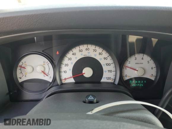 2008 Dodge Durango SXT with VIN 1D8HD38N28F154938, listed as a Copart auction lot 59943355 with 204,935 mi miles and Salvage title. Bid and sale history available at DreamBid. Image 9.
