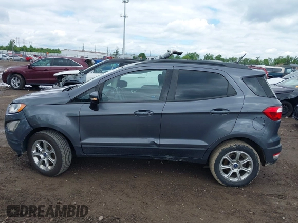 2019 Ford EcoSport SE with VIN MAJ3S2GE2KC288289, listed as a IAAI auction lot 42329260 with 116,370 mi miles and . Bid and sale history available at DreamBid. Image 14.