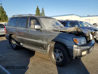 1999 Toyota Land Cruiser with VIN JT3HT05J3X0026246, listed as a Copart auction lot 81826974 with 0 mi miles and Salvage Title. Bid and sale history available at carsss.com. Image 4.
