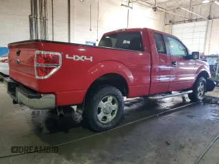 2010 Ford F-150 XL with VIN 1FTEX1E83AFC42916, listed as a Copart auction lot 50404535 with 130,903 mi miles and Salvage Title. Bid and sale history available at carsss.com. Image 3.