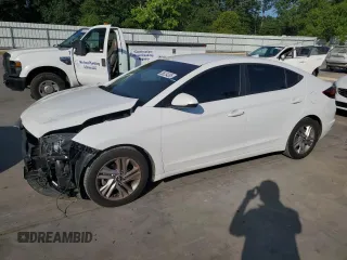 2020 Hyundai Elantra SEL z VIN 5NPD84LF7LH569100, wystawiony jako Copart lot #55234265 z przebiegiem 124 728 mil mil oraz Szkoda całkowita • Salvage title. Historia ofert i sprzedaży dostępna na DreamBid. Obrazek 1.