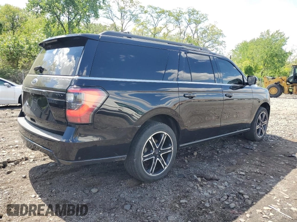 2019 Ford Expedition Max Limited z VIN 1FMJK2AT0KEA64642, wystawiony jako Copart lot #56350695 z przebiegiem 52 194 mil mil oraz Czysty tytuł • Clean title. Historia ofert i sprzedaży dostępna na DreamBid. Obrazek 3.