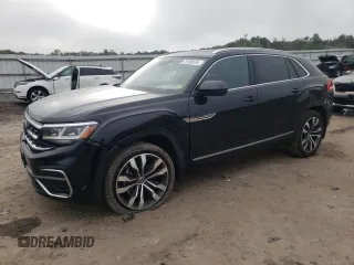 2023 Volkswagen Atlas SEL Premium R-Line z VIN 1V2FE2CA0PC223366, wystawiony jako Copart lot #74196134 z przebiegiem 22 514 mil mil oraz Szkoda całkowita • Salvage title. Historia ofert i sprzedaży dostępna na DreamBid. Obrazek 1.
