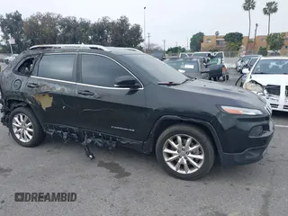 2015 Jeep Cherokee Limited with VIN 1C4PJLDS1FW516723, listed as a IAAI auction lot 41864178 with 93,867 mi miles and . Bid and sale history available at DreamBid. Image 12.