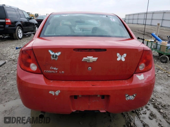 2009 Chevrolet Cobalt with VIN 1G1AS58H597114613, listed as a Copart auction lot 49608365 with 133,839 mi miles and Non Repairable. Bid and sale history available at DreamBid. Image 6.